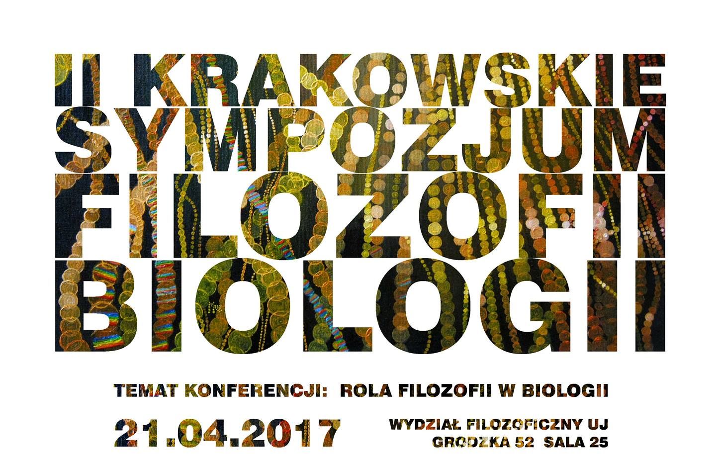 II Krakowskie Sympozjum Filozofii Biologii