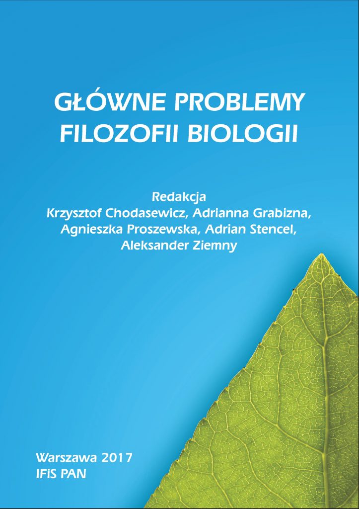 Główne problemy filozofii biologii