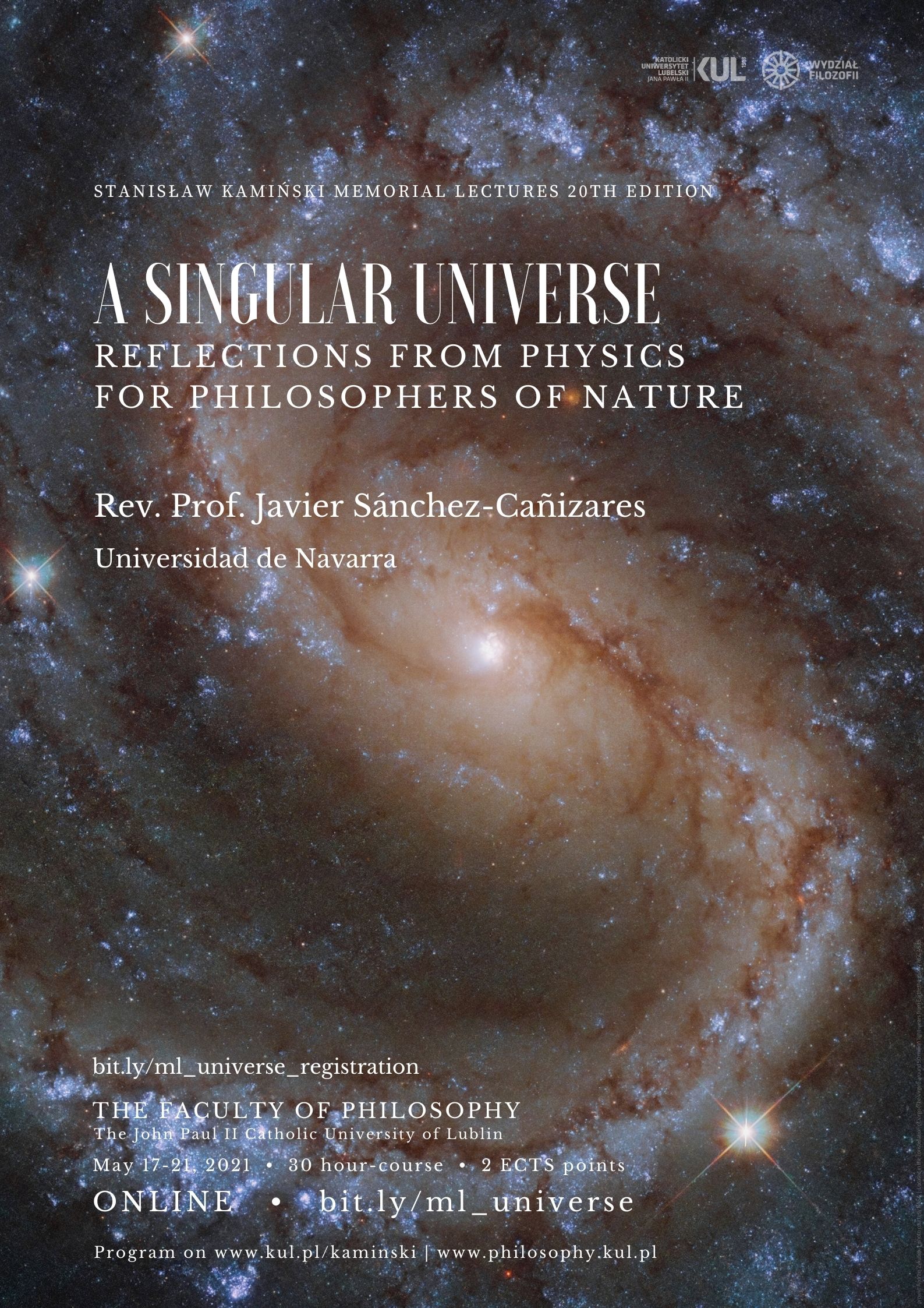A Singular Universe. Reflections from Physics for Philosophers of Nature