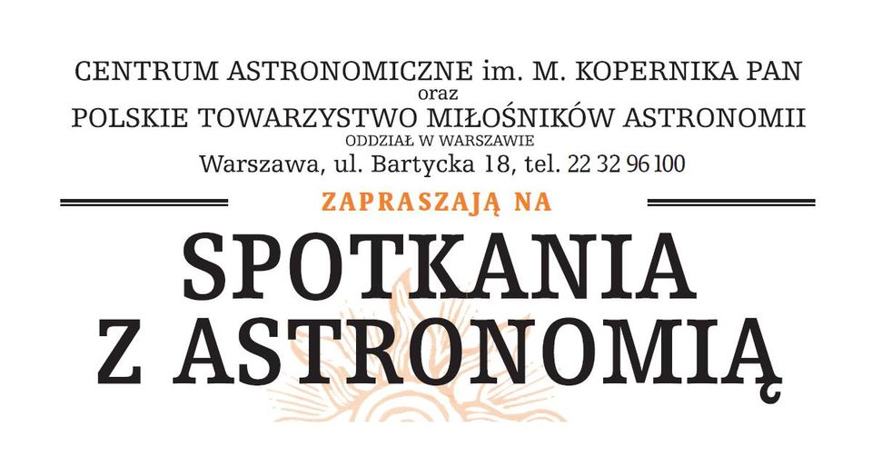 Spotkania z Astronomią