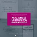 Aktualność (neo)tomizmu lowańskiego