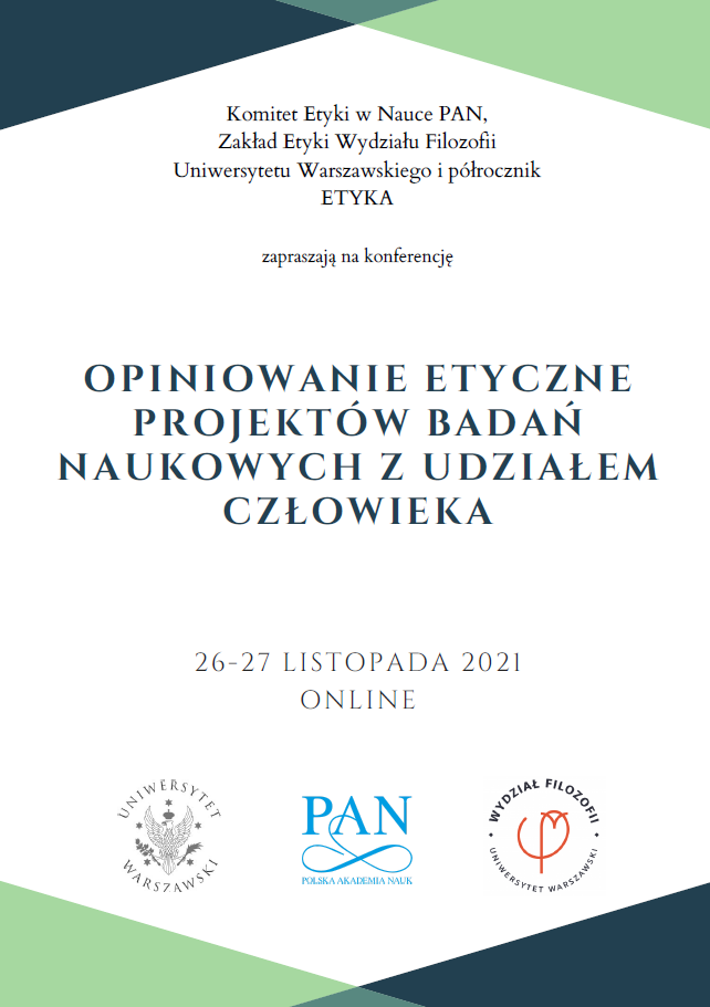 Opiniowanie etyczne projektów badań naukowych z udziałem człowieka